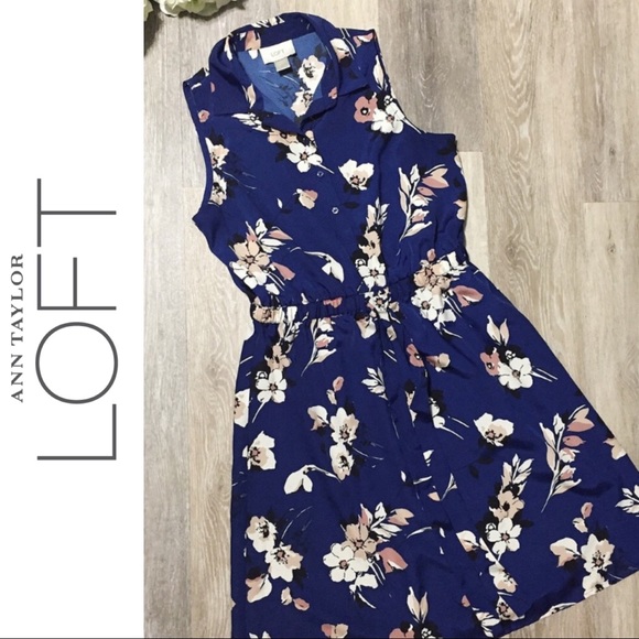 LOFT Dresses & Skirts - 🌸Loft Floral A-Line Dress🌸 A3*